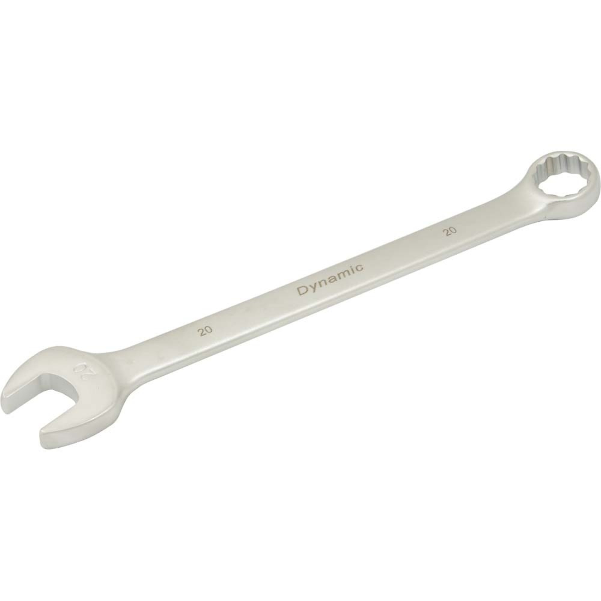 Dynamic Tools 20mm 12 Point Combination Wrench, Contractor Series, Satin Finish